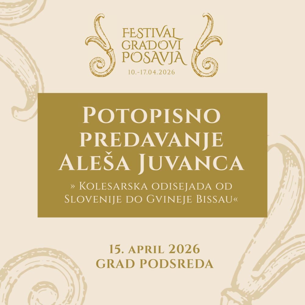 potopisno predavanje Aleša Juvanca FESTIVAL GRADOVI POSAVJA