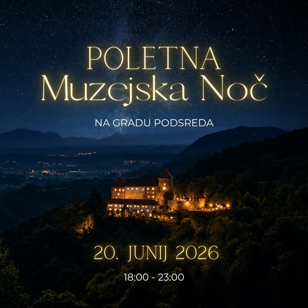 Poletna muzejska noč na gradu Podsreda 2026