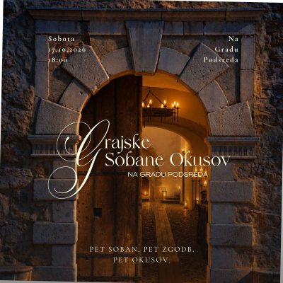 GRAJSKE SOBANE OKUSOV – KULINARIČNO DOŽIVETJE