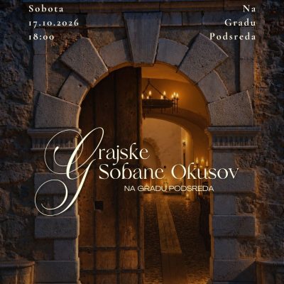GRAJSKE SOBANE OKUSOV – KULINARIČNO DOŽIVETJE