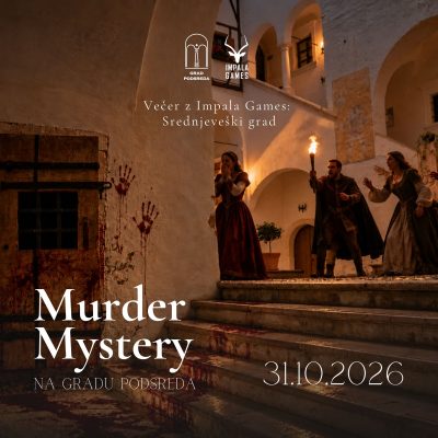 MURDER MYSTERY: SREDNJEVEŠKI GRAD – VEČER Z IMAPALA GAMES NA GRADU PODSREDA